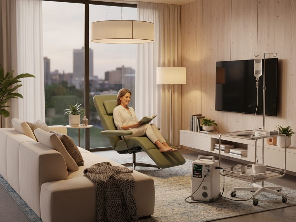 Luxury home care setup